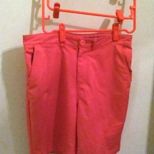 Johnnie O prep performance reddish men's Bermuda